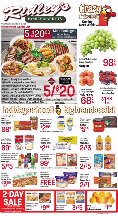 ridley's perks|ridley's weekly ad this week.